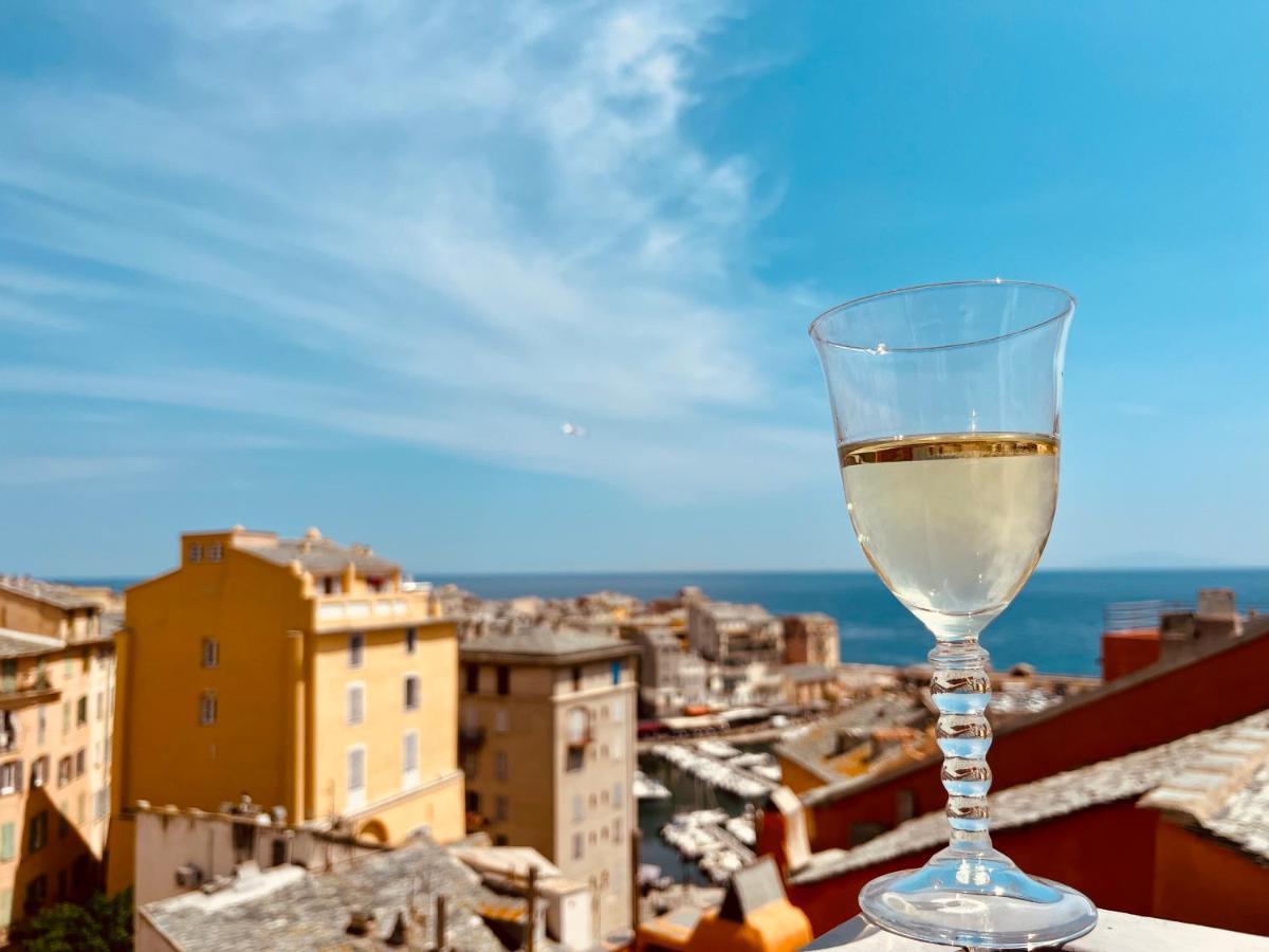 Pepites Bastiaises Vatta Appartement Roof Top Jacuzzi Vue Vieux Port Bastia  Exterior foto